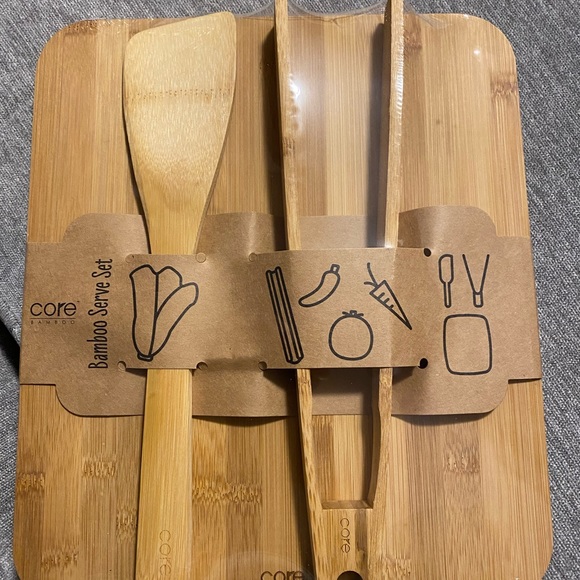 Core Bamboo Serving Set - Picture 1 of 3